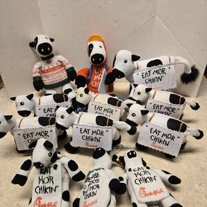 Chick-Fil-A Cow Plush Lot of 12